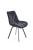 K519 krzesło obrotowe czarny velvet Halmar