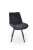 K519 krzesło obrotowe czarny velvet Halmar
