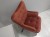 FOTEL CARMEN VELVET CZARNY MAT/ CYNAMONOWY BLUVEL 4215