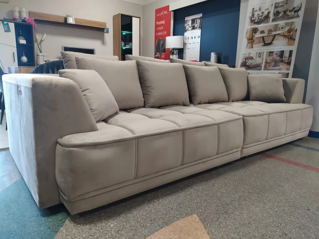 Sofa Tiga Big Sofa z funkcją elektrycznie wysuwanego siedziska