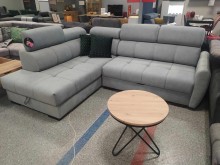 DAYTONA narożnik z regulowanymi zagłówkami i funkcją spania Comforteo