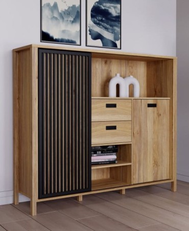 JYTANA szafka z lamelami JTNR332L-M635