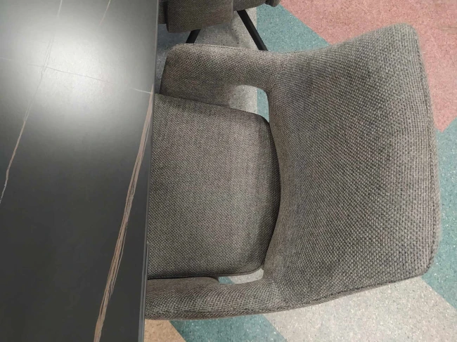 Krzesło obrotowe VESPER truflowe VOGAR052 / noga czarna