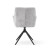 Krzesło obrotowe MONICA szare / noga czarna