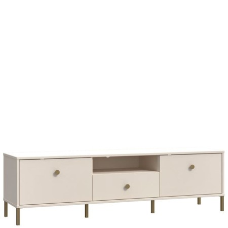 SALVATRICE szafka RTV glamour ze złotymi nogami SVTT131-U60