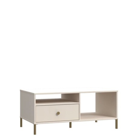 SALVATRICE stolik okolicznościowy / ława glamour ze złotymi nogami SVTT131-U60