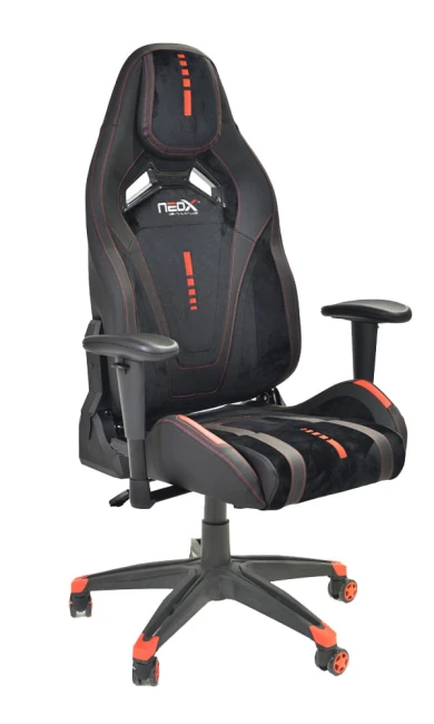 Fotel gamingowy GALAXY HU.157 czarny idealny dla gracza