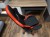 Fotel gamingowy JUNIOR KIDS HU.176 czarno-czerwony idealny dla dziecka