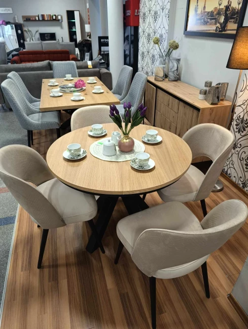 STÓŁ OKRĄGŁY ROZKŁADANY COMO LOFT FURNIREST DO JADALNI.jpg