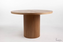 LUSSO stół okrągły z lamelami wybór rozmiarów i kolorów