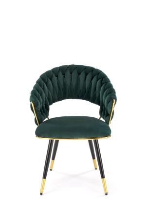 k551 halmar krzesło plecione zielone ciemny zielony glamour.jpg