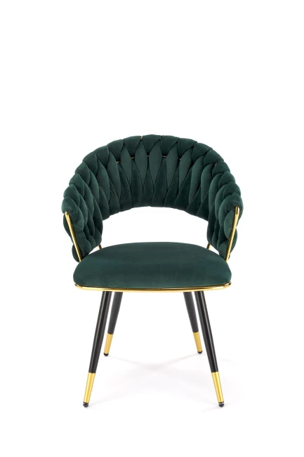k551 halmar krzesło plecione zielone ciemny zielony glamour.jpg