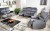 SOFA Z FUNKCJĄ RELAKS SPENCER 3 VELVET SZARY BLUVEL 14