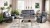 SOFA Z FUNKCJĄ RELAKS SPENCER 3 VELVET SZARY BLUVEL 14