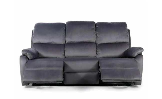 SOFA Z FUNKCJĄ RELAKS SPENCER 3 VELVET SZARY BLUVEL 14