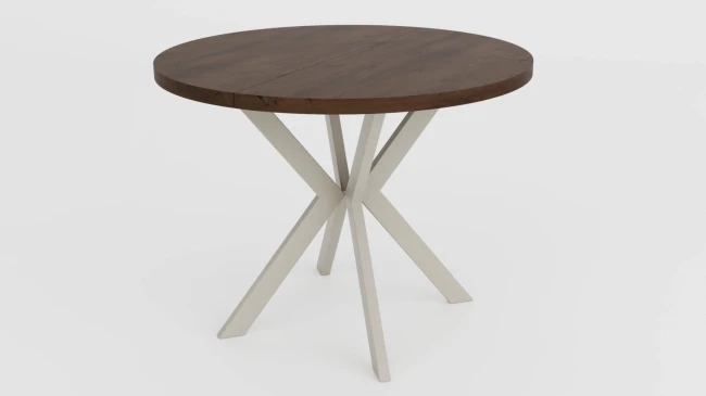 edder stół rozkładany okrągły kaszmirowy stelaż.jpg