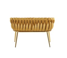 SOFA SF2-FX PLECIONA ROSE GOLD CURRY MUSZTARDOWY FURNITEX GLAMOUR TYŁ.jpg