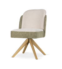 Krzesło obrotowe BEETLE SUPREME ze sprężyną na drewnianym stelażu / wybierz tkaninę