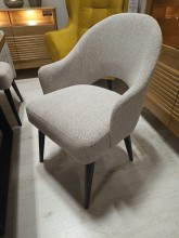 Wygodne krzesło GODA SUPREME ze sprężyną wybierz kolor nogi i tkaninę Atreve