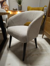 Krzesło kubełkowe INES SUPREME ze sprężyną wybierz kolor nogi i tkaninę  Atreve