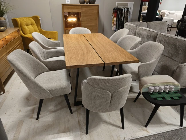 Krzesło BOSFOR SUPREME ze sprężyną wybierz kolor nogi i tkaninę