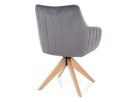 Azalia-Velvet14_drewno_SZARY KRZESŁO OBROTOWE.jpg