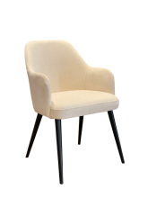 Krzesło fotel kubełkowe Mia sprężyna Bukowski