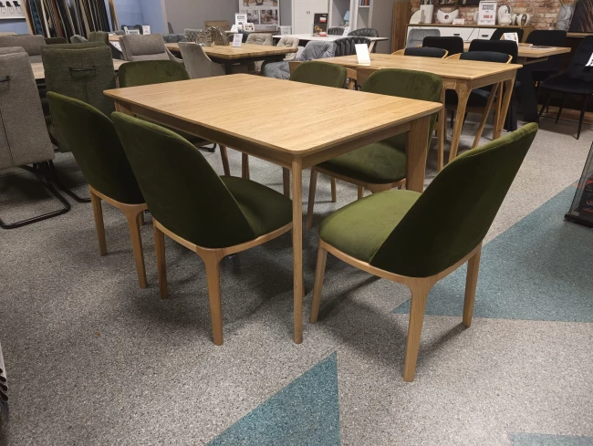 AMBER stylowe krzesło - duży wybór tkanin / stelaż buk Bukowski Meble