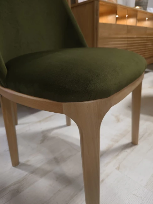 AMBER stylowe krzesło - duży wybór tkanin / stelaż buk Bukowski Meble