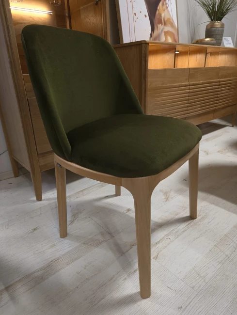 AMBER stylowe krzesło - duży wybór tkanin / stelaż buk Bukowski Meble