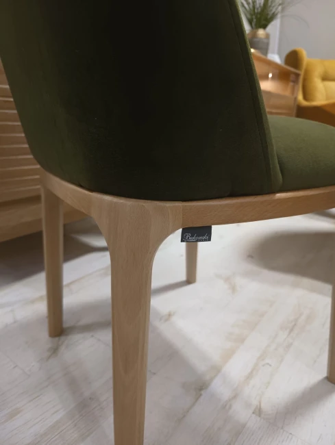 AMBER stylowe krzesło - duży wybór tkanin / stelaż buk Bukowski Meble